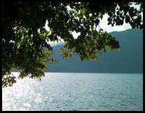 lac en Italie